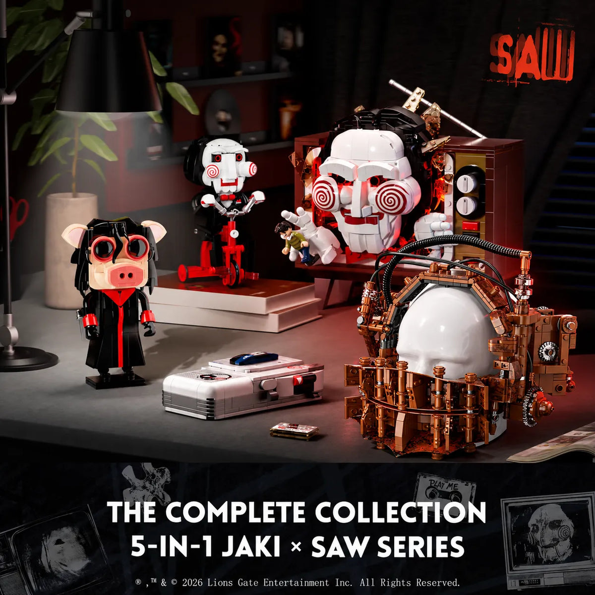JAKI × SAW 4-en-1 Conjunto de coleccionista