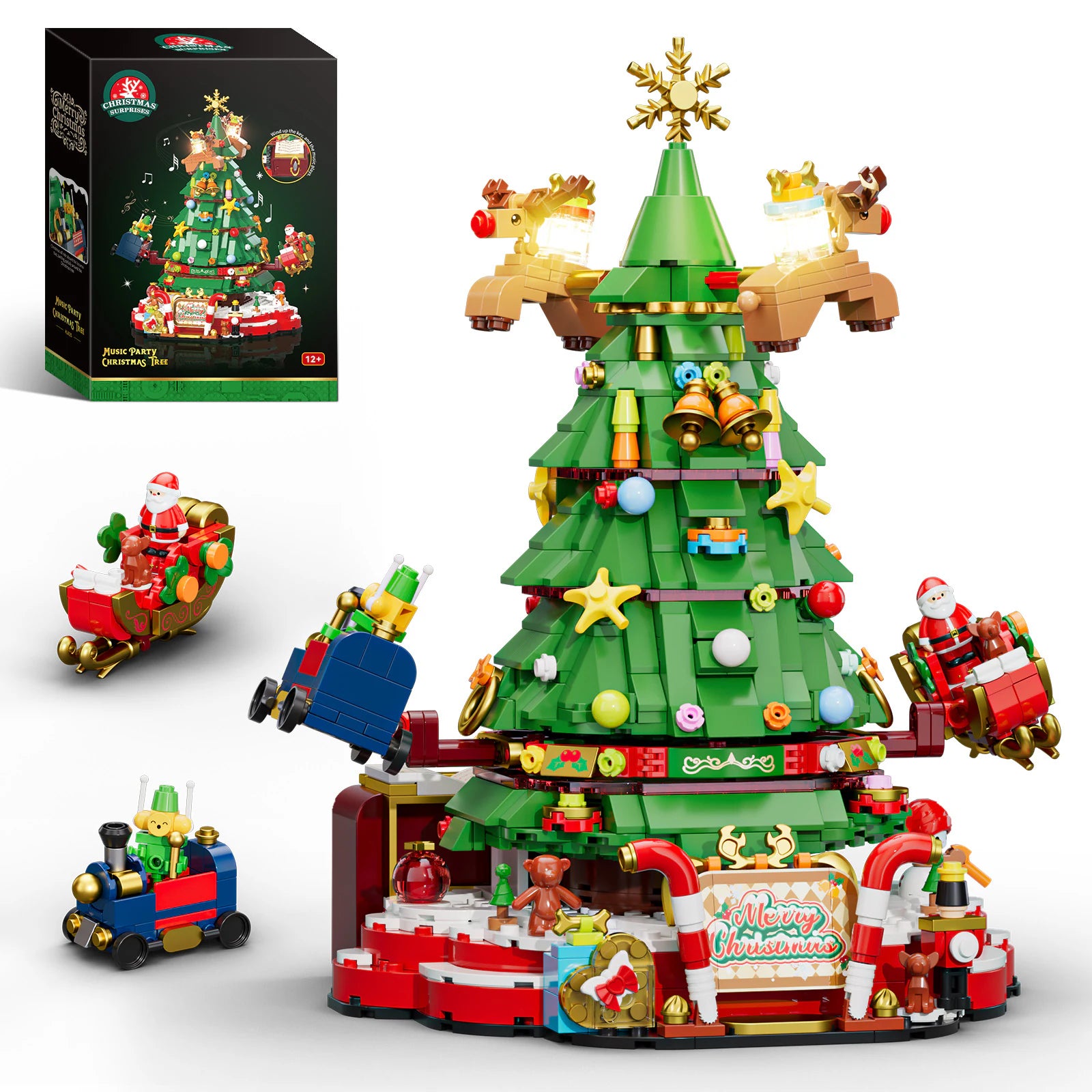 JAKI Musical Christmas Tree Building Set - image 1