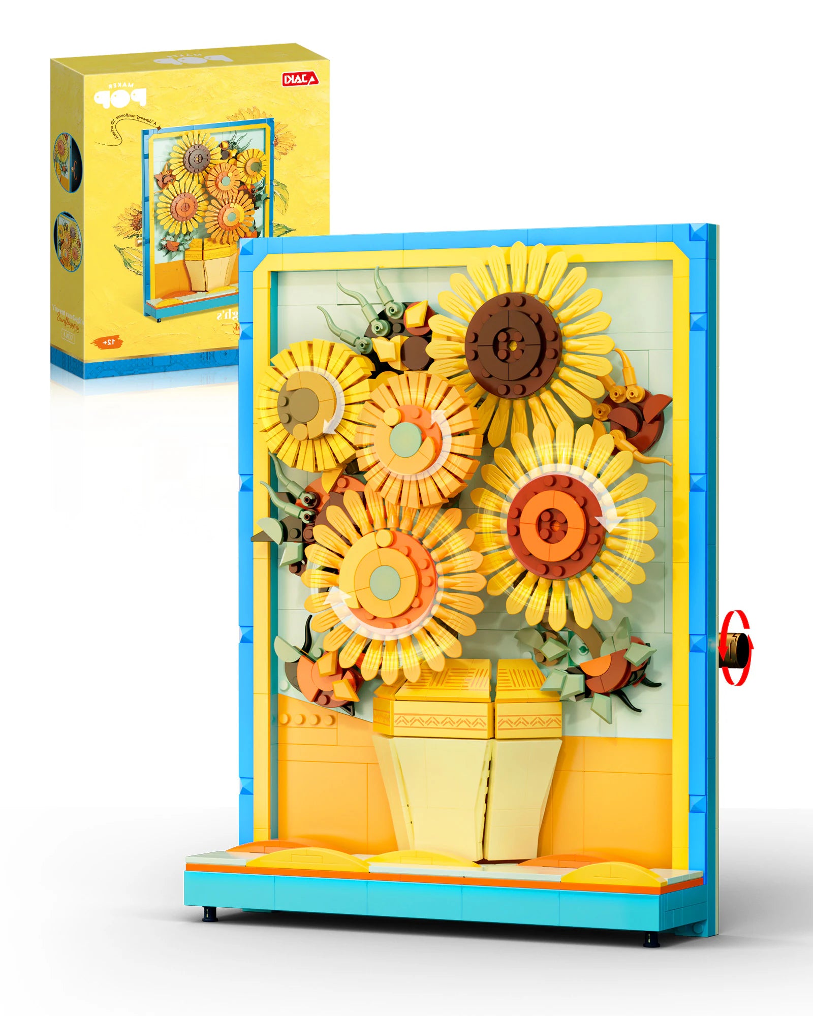 JAKI Sunflower Bouquet Building Set - image 11