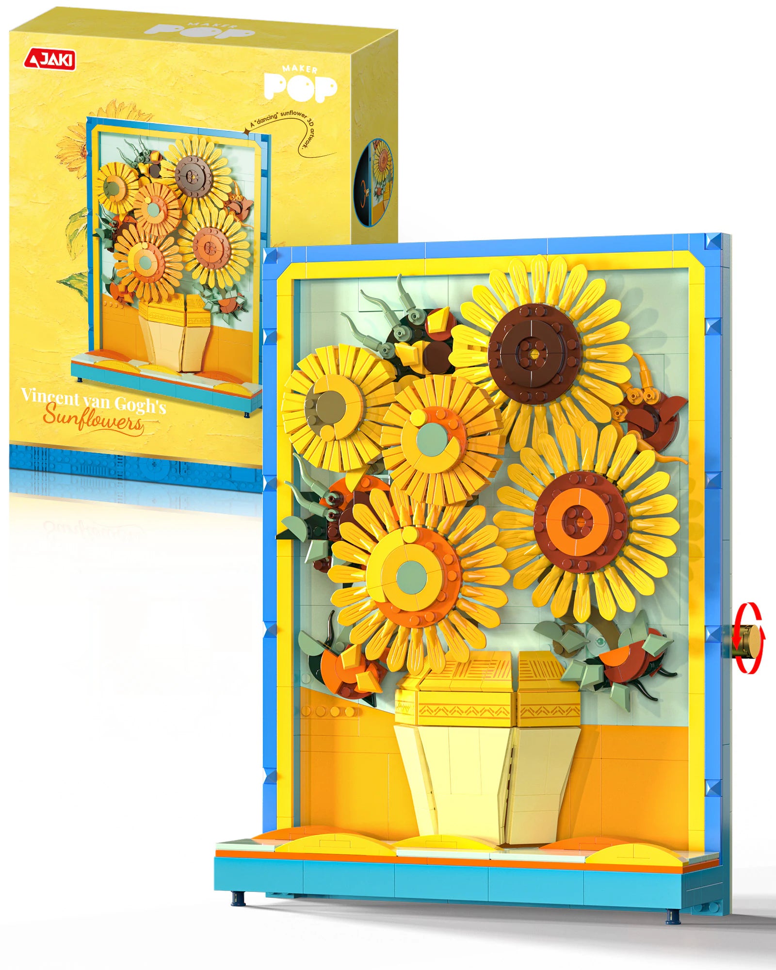 JAKI Sunflower Bouquet Building Set - image 2