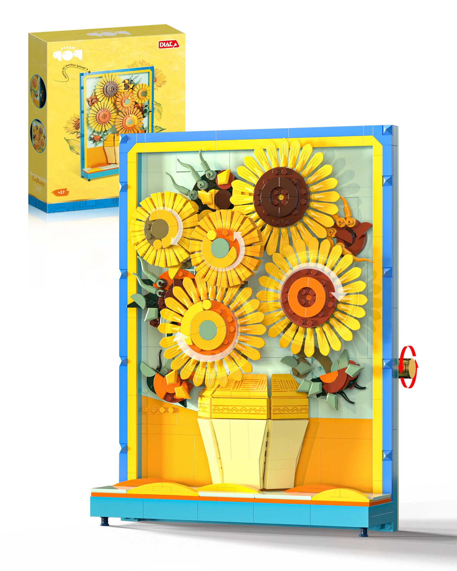 JAKI Sunflower Bouquet Building Set - image 9