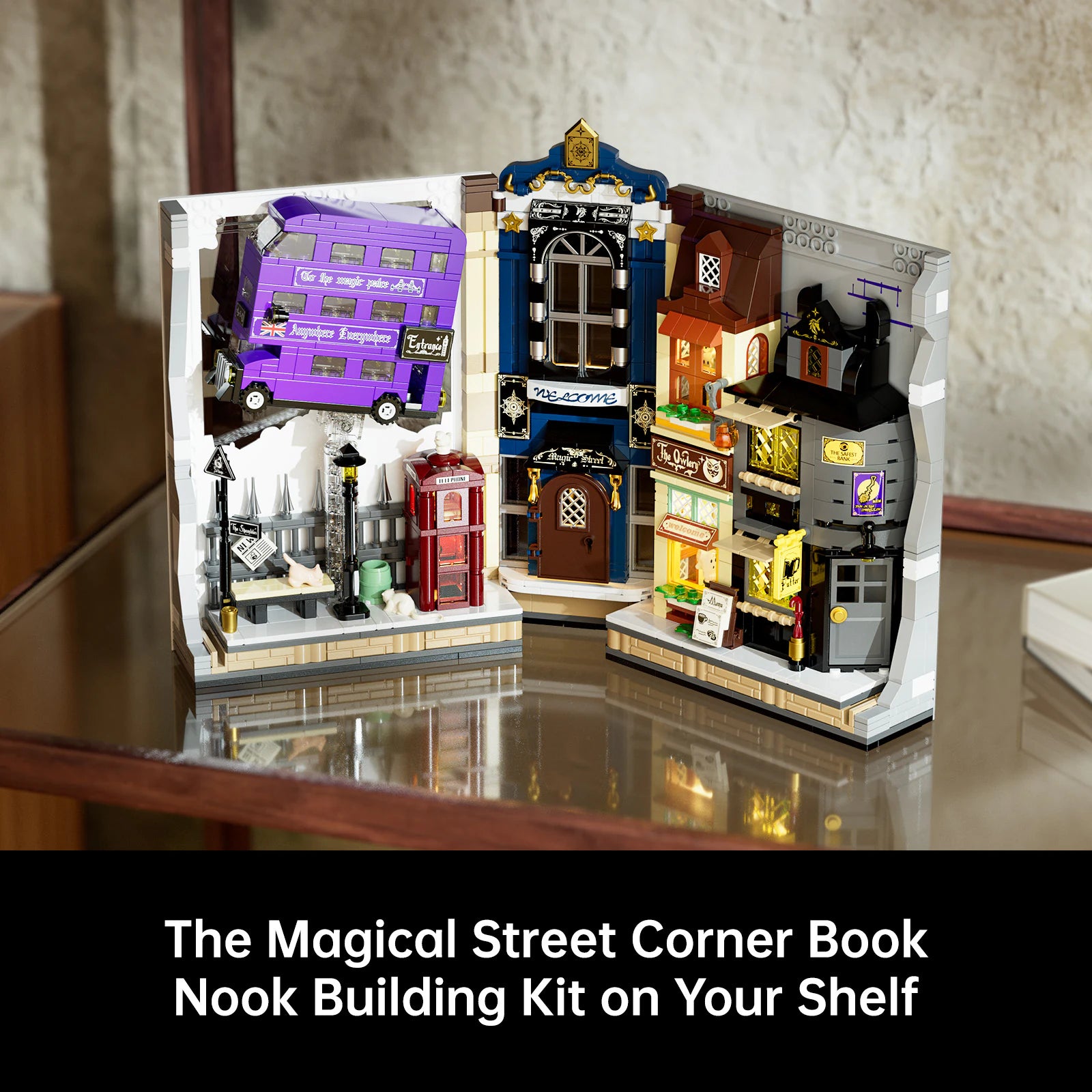 JAKI Enchanted Street Book Nook Building Set - image 2