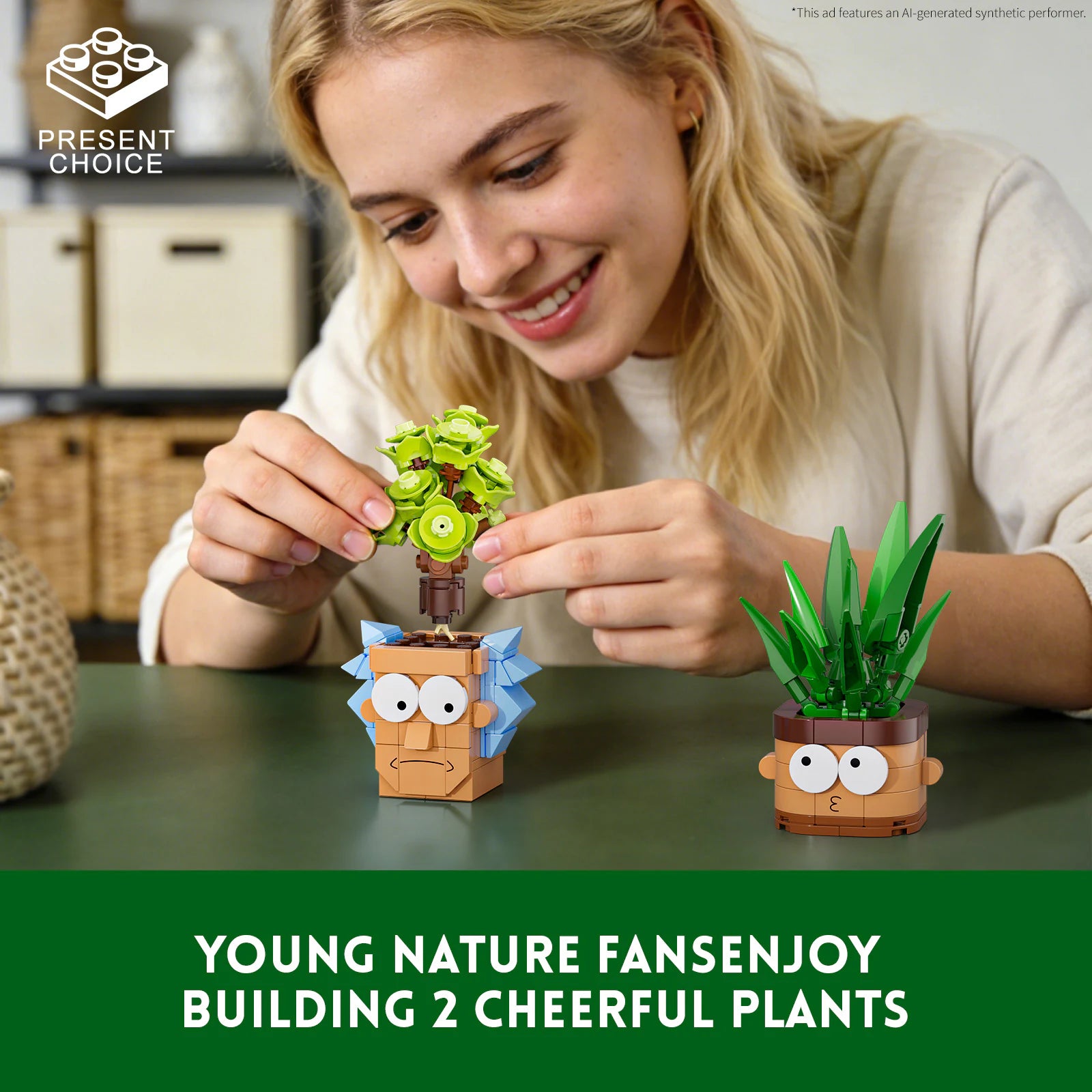 JAKI Whimsical Potted Plants Building Set - image 6