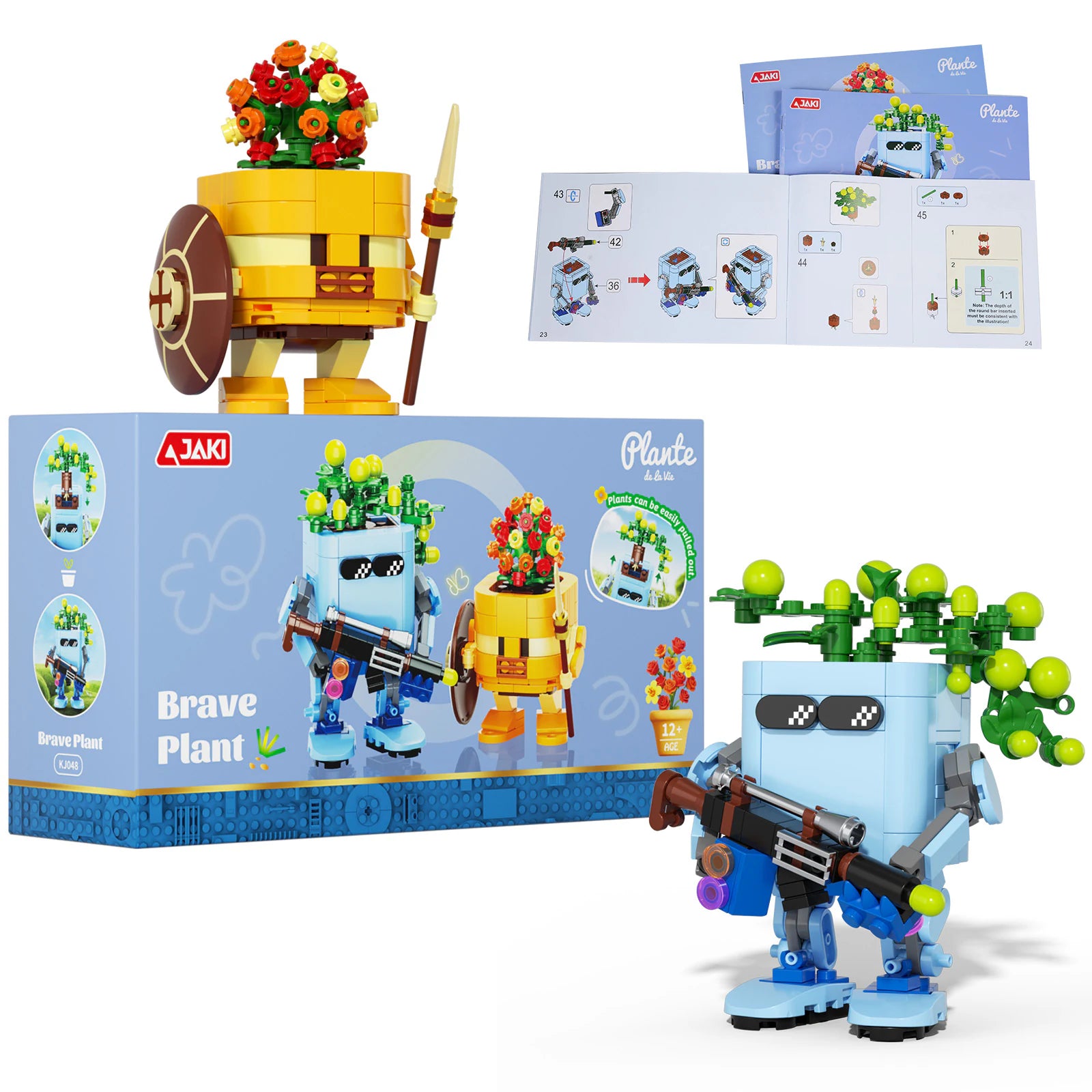 JAKI Warrior Potted Plants Building Set - image 11