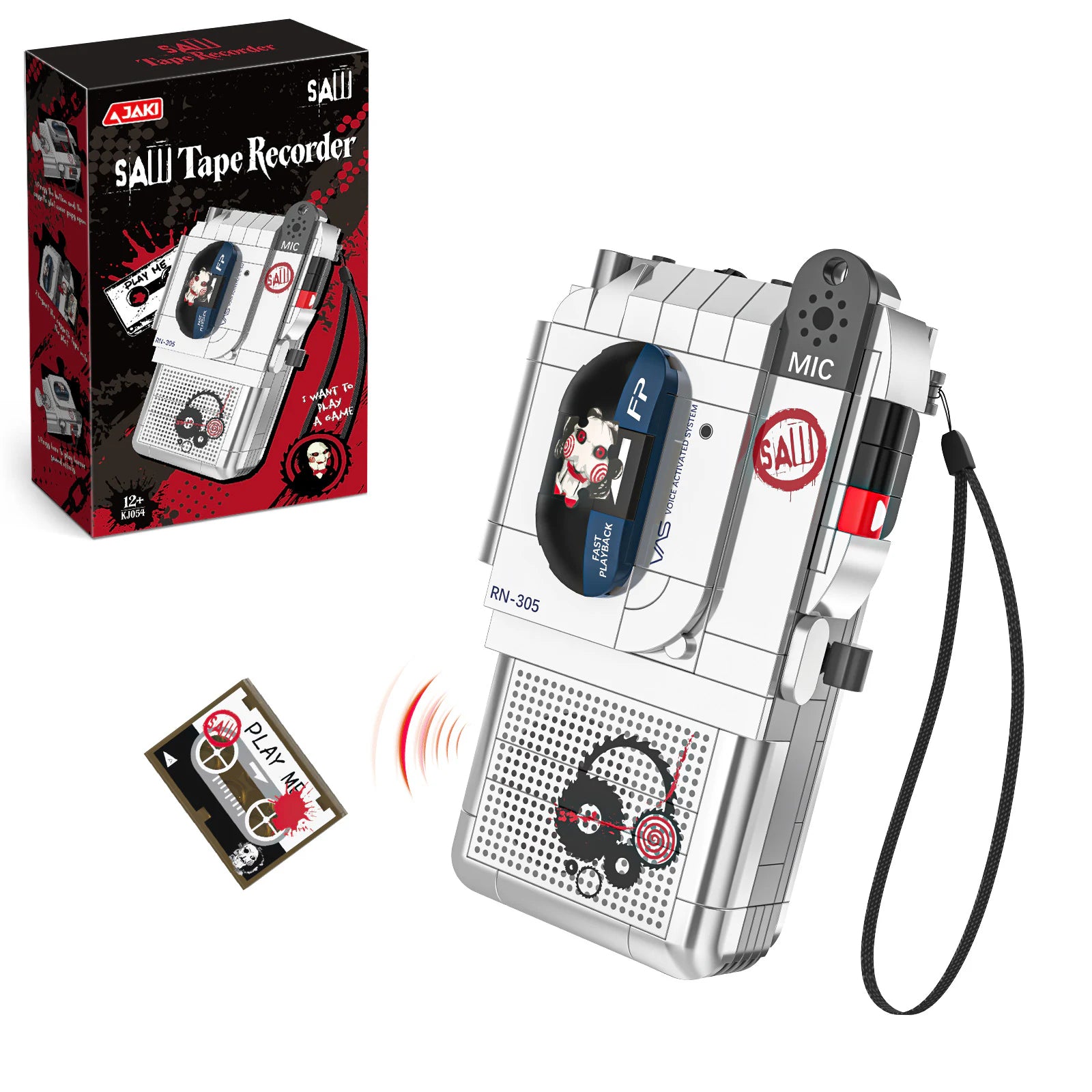 JAKI SAW Tape Recorder Building Set - image 1