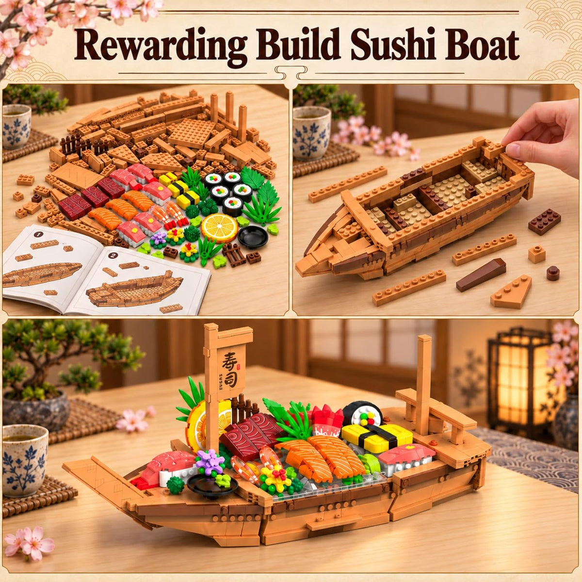 Japonés Sushi Boat