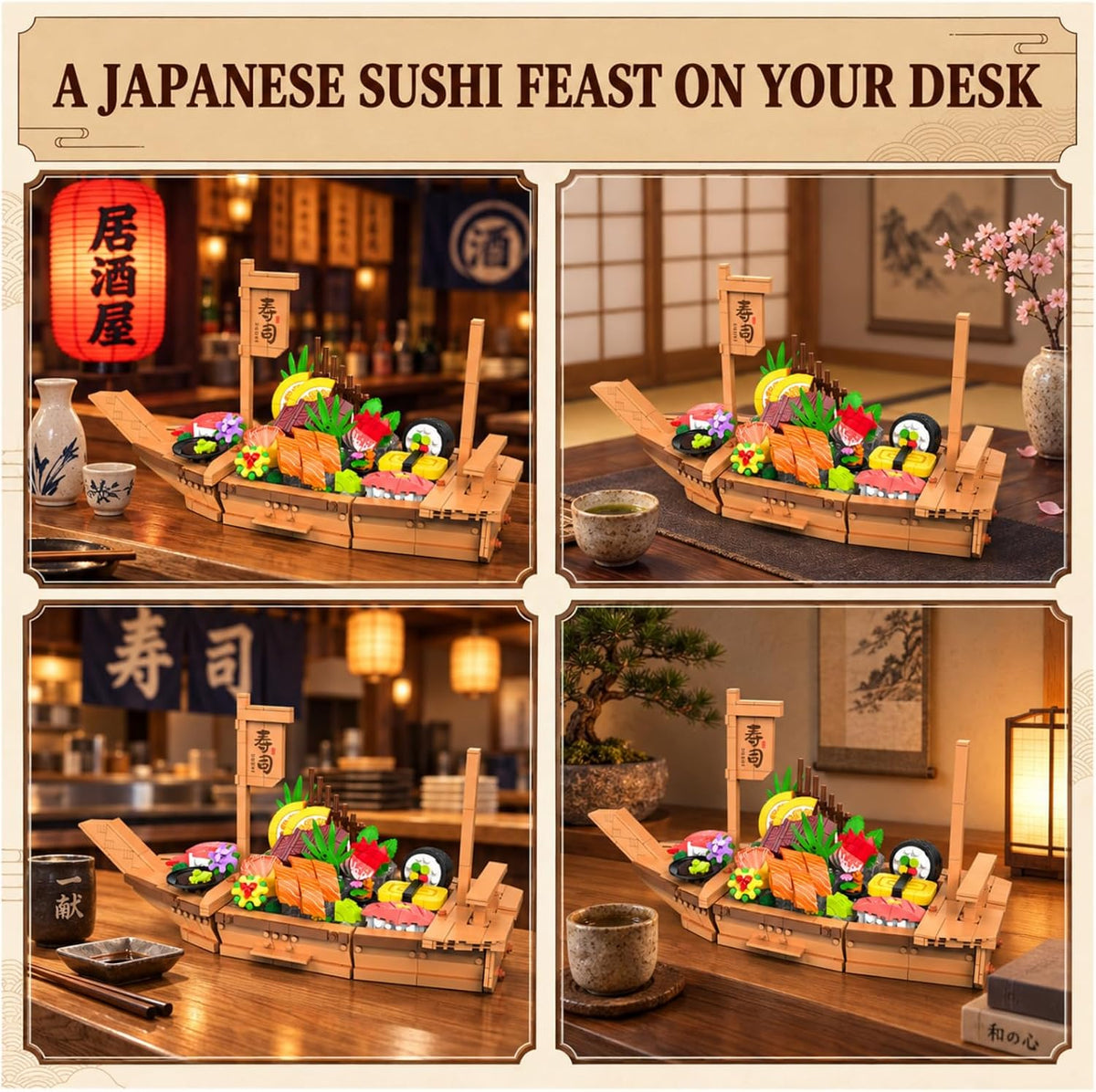 Japonés Sushi Boat