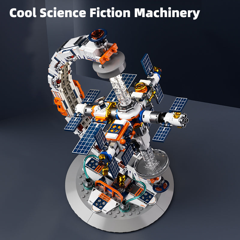 JAKI Space Dawn Globe Building Set 800 Pcs