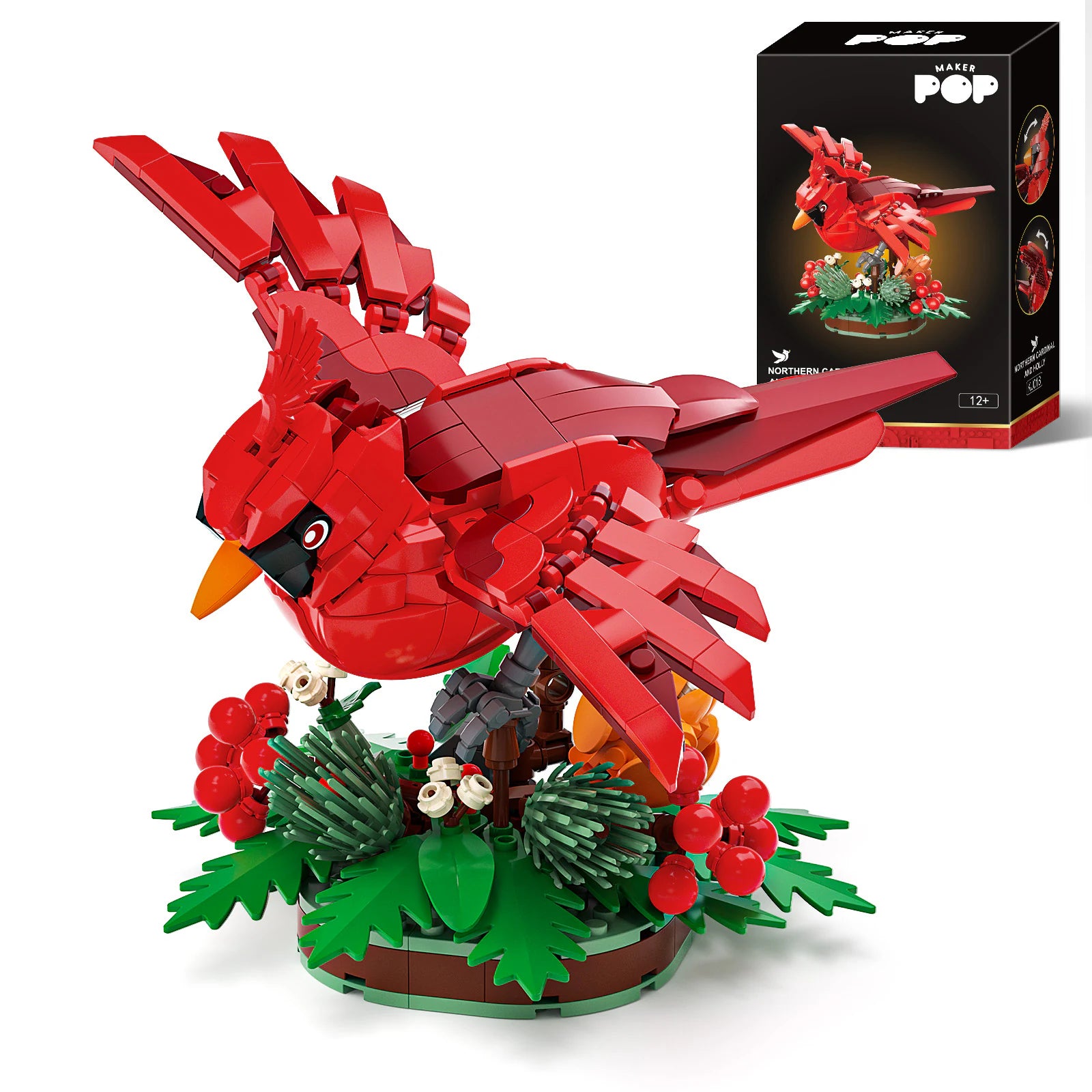 JAKI Cardinal & Winterberry Display Set - image 1