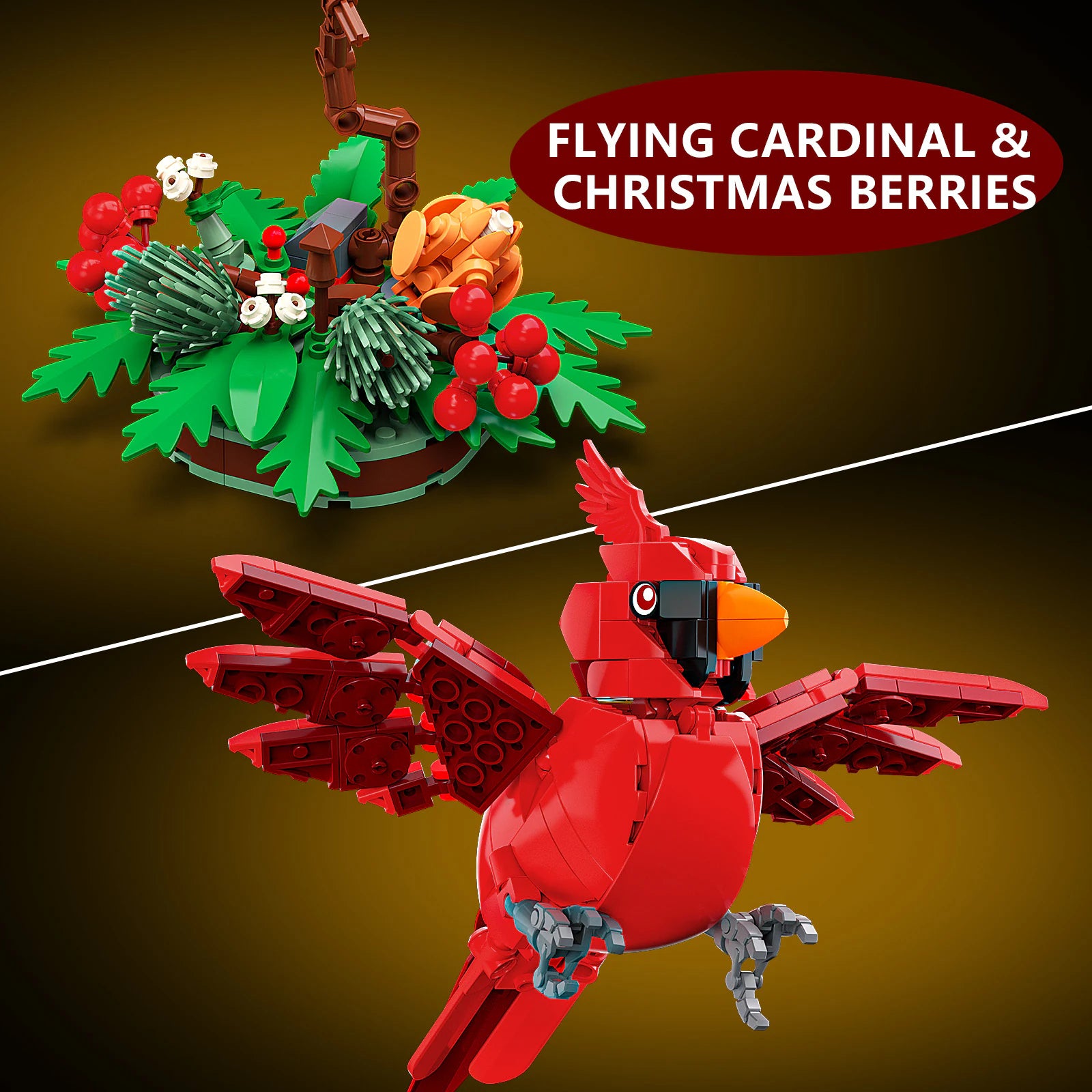 JAKI Cardinal & Winterberry Display Set - image 3