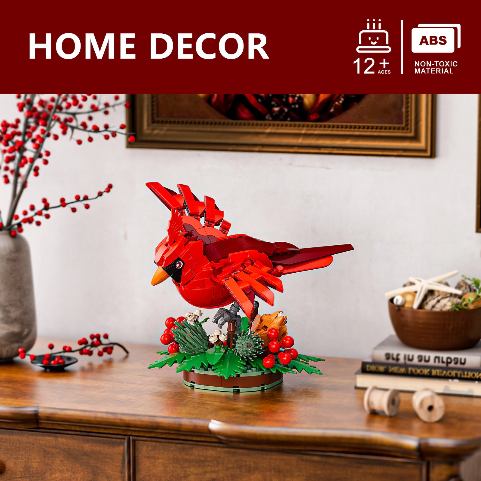 JAKI Cardinal & Winterberry Display Set - image 5