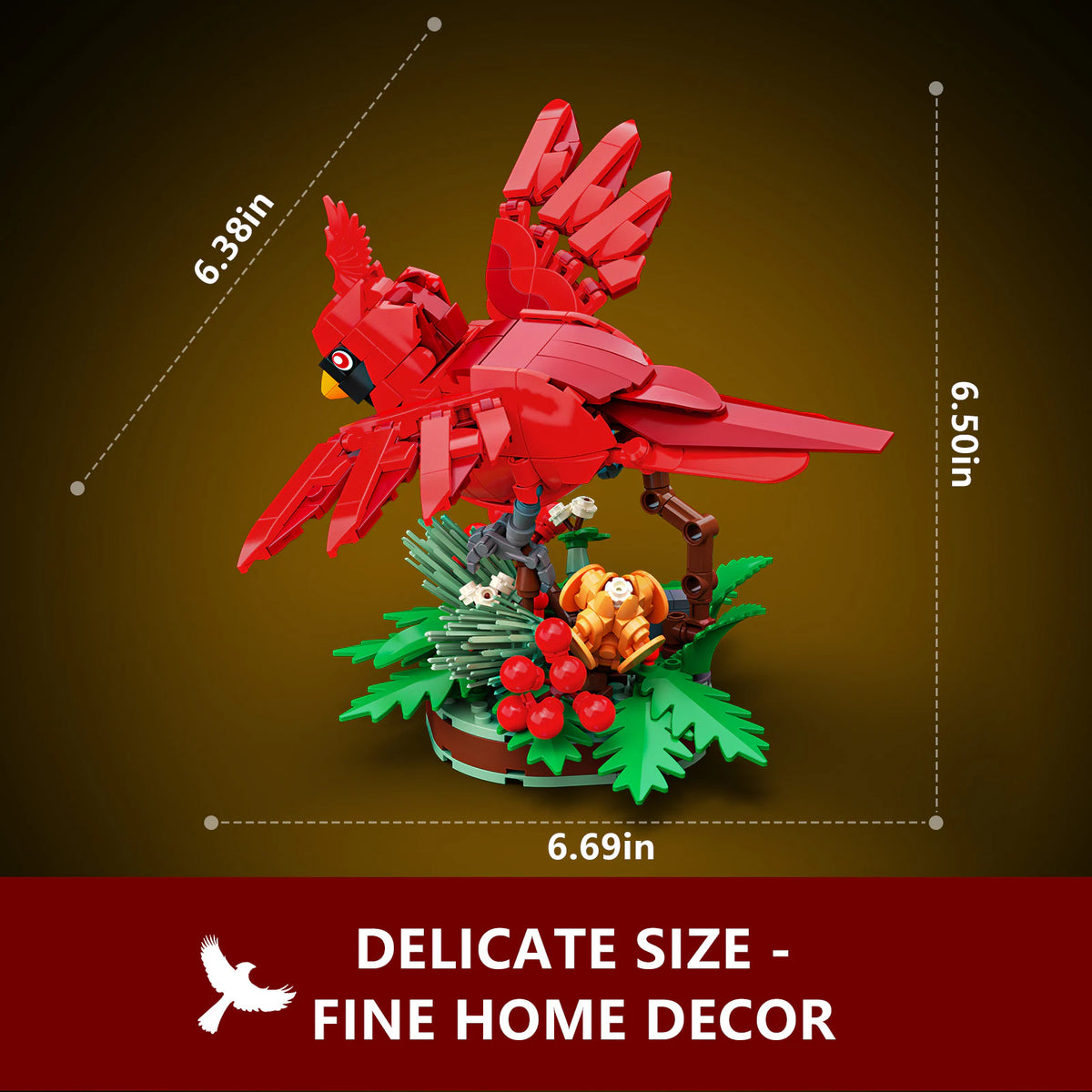 JAKI Cardinal & Winterberry Display Set - image 6