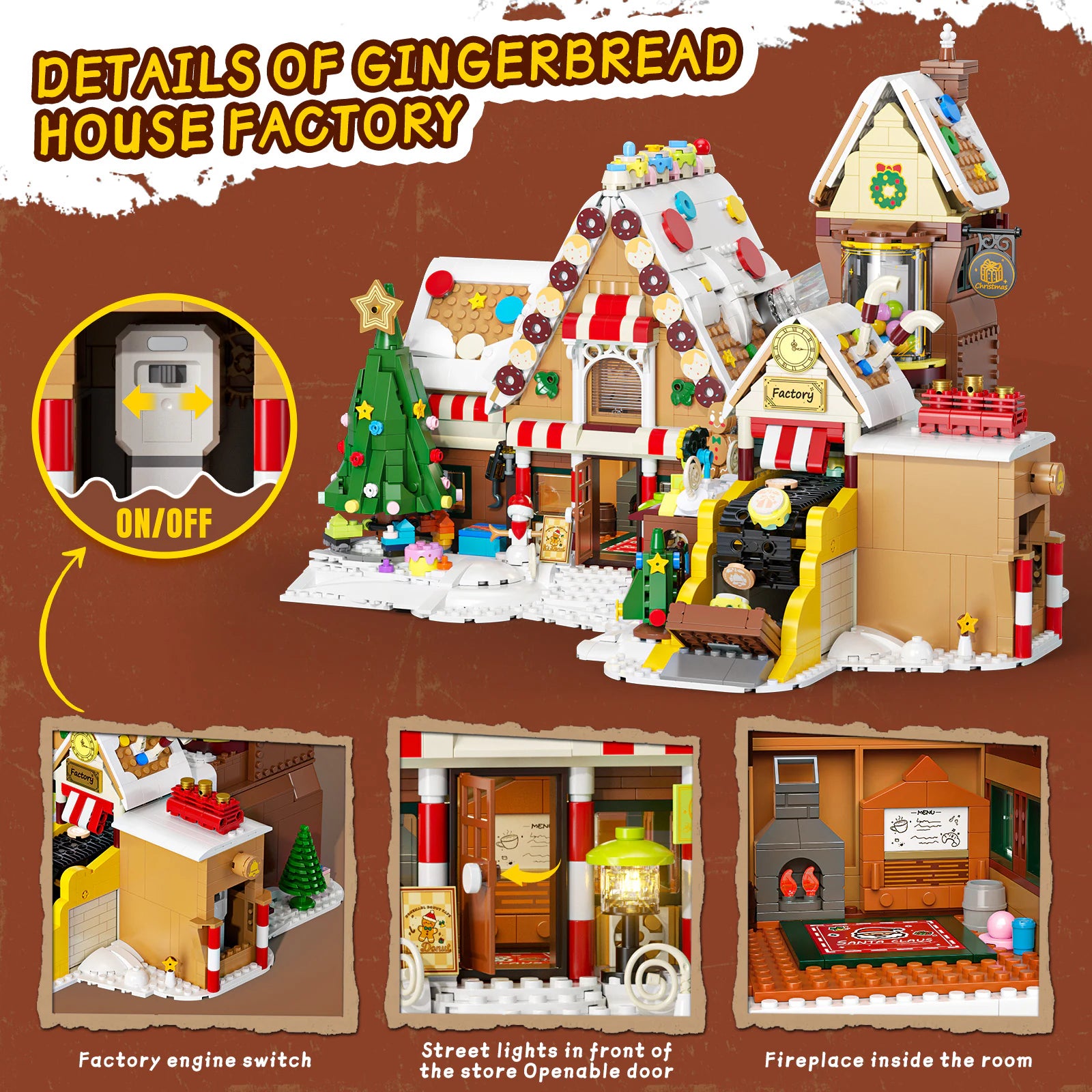 JAKI Gingerbread House Building Set - image 3