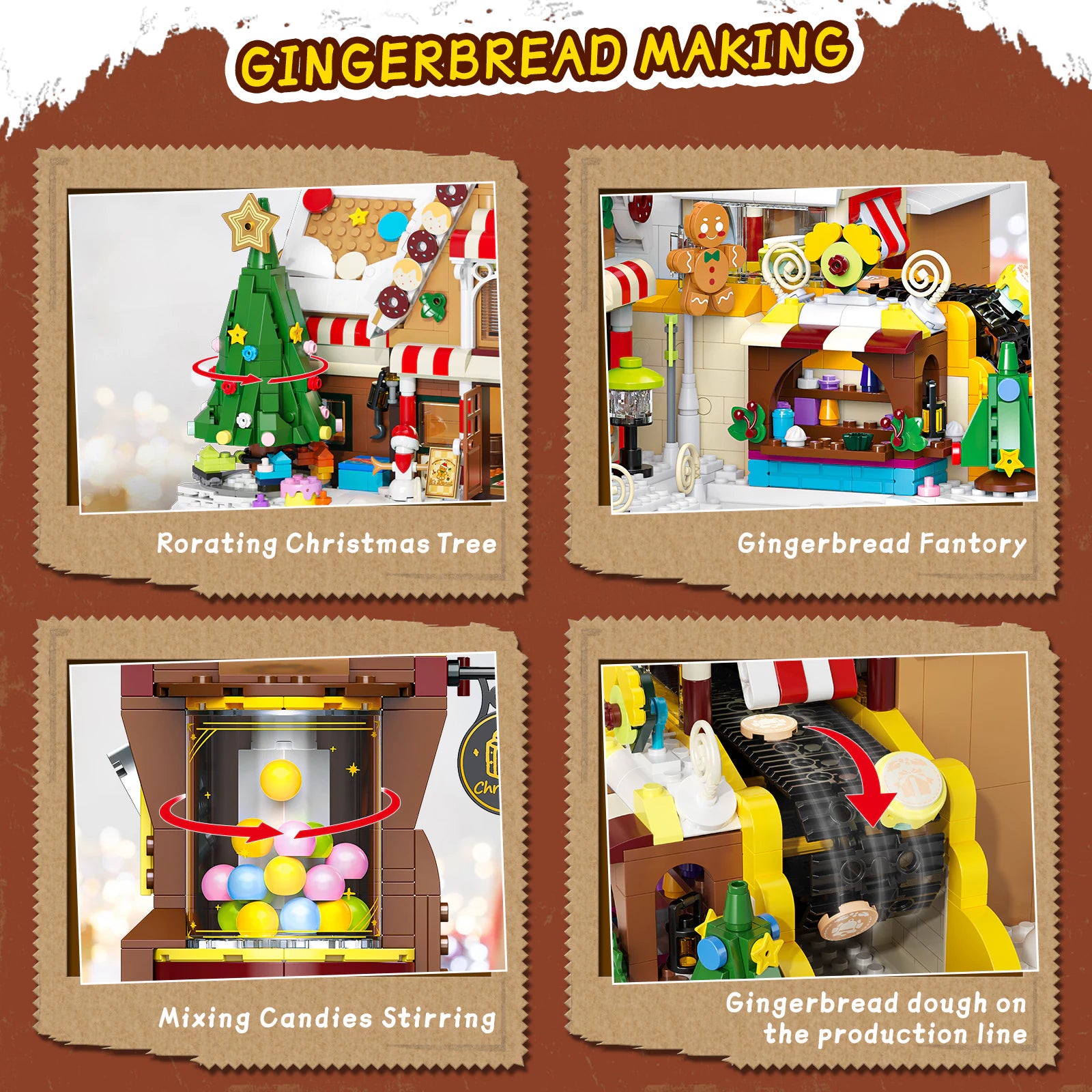 JAKI Gingerbread House Building Set - image 4