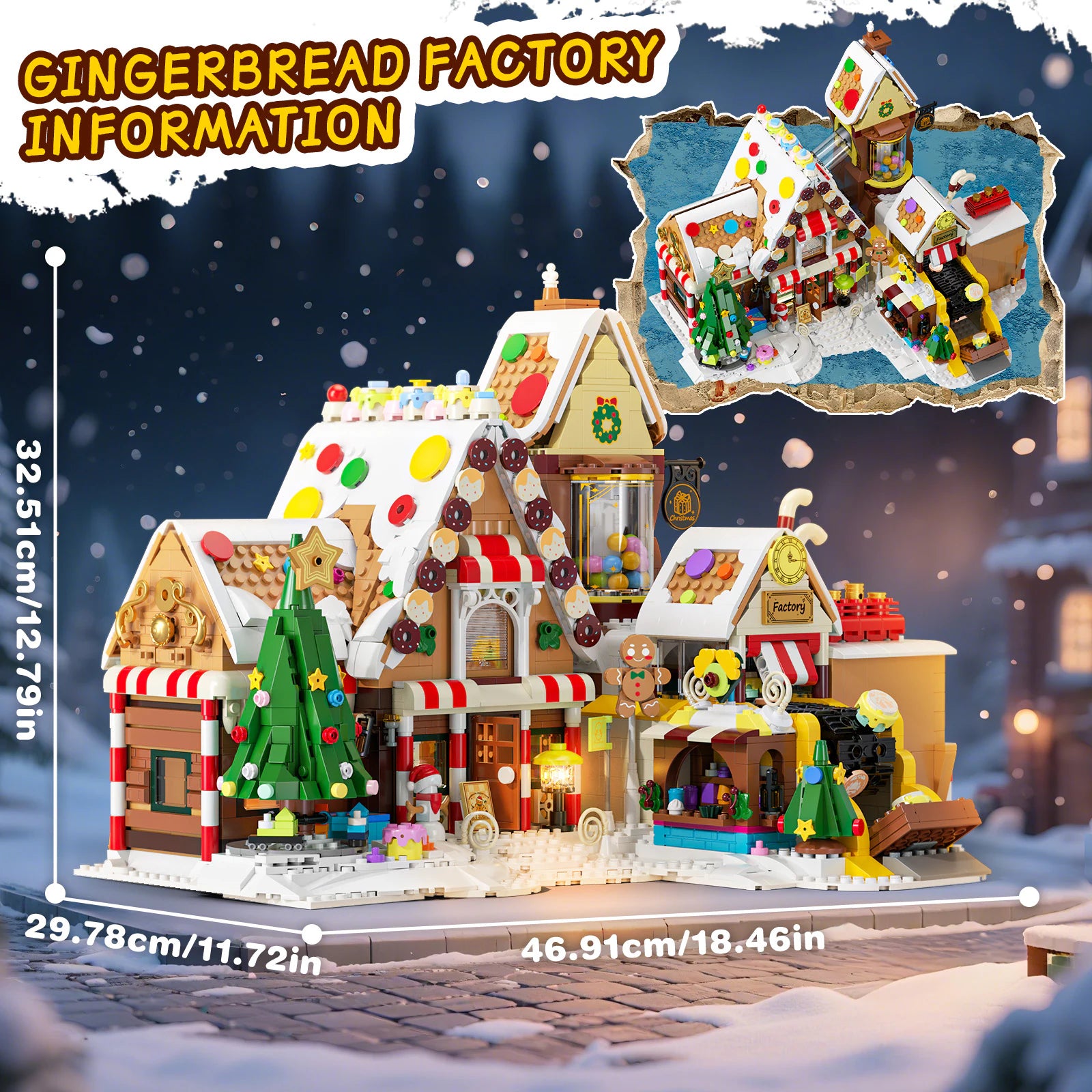 JAKI Gingerbread House Building Set - image 6