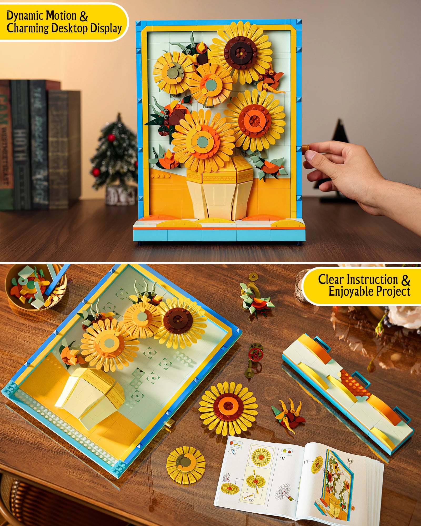 JAKI Sunflower Bouquet Building Set - image 10