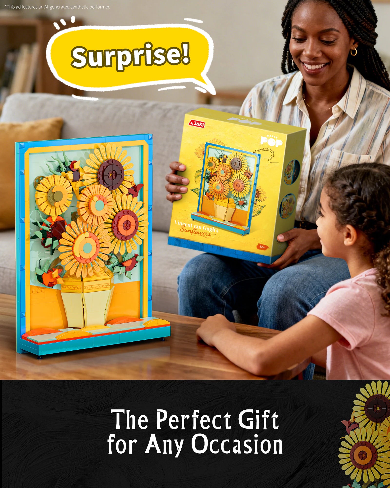 JAKI Sunflower Bouquet Building Set - image 8