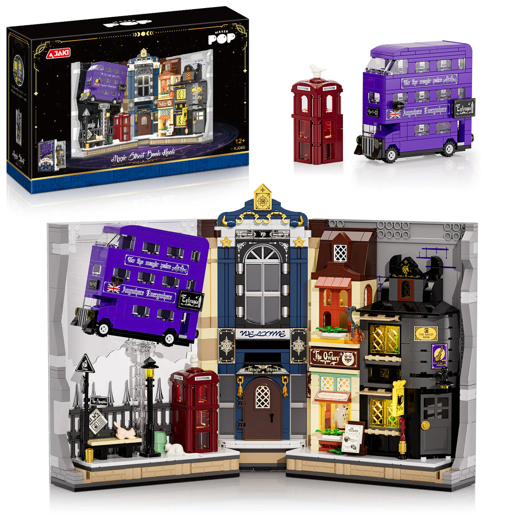JAKI Enchanted Street Book Nook Building Set - image 1