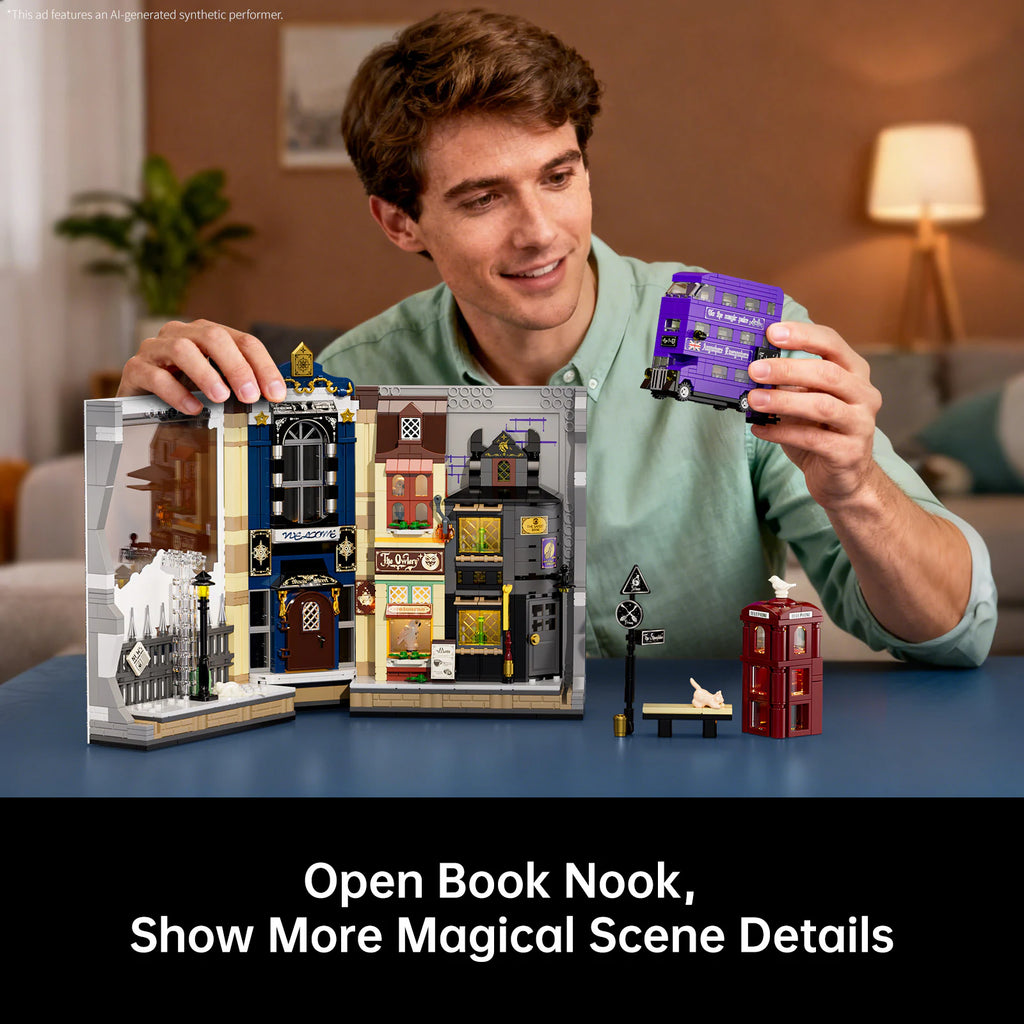 JAKI Enchanted Street Book Nook Building Set - image 3