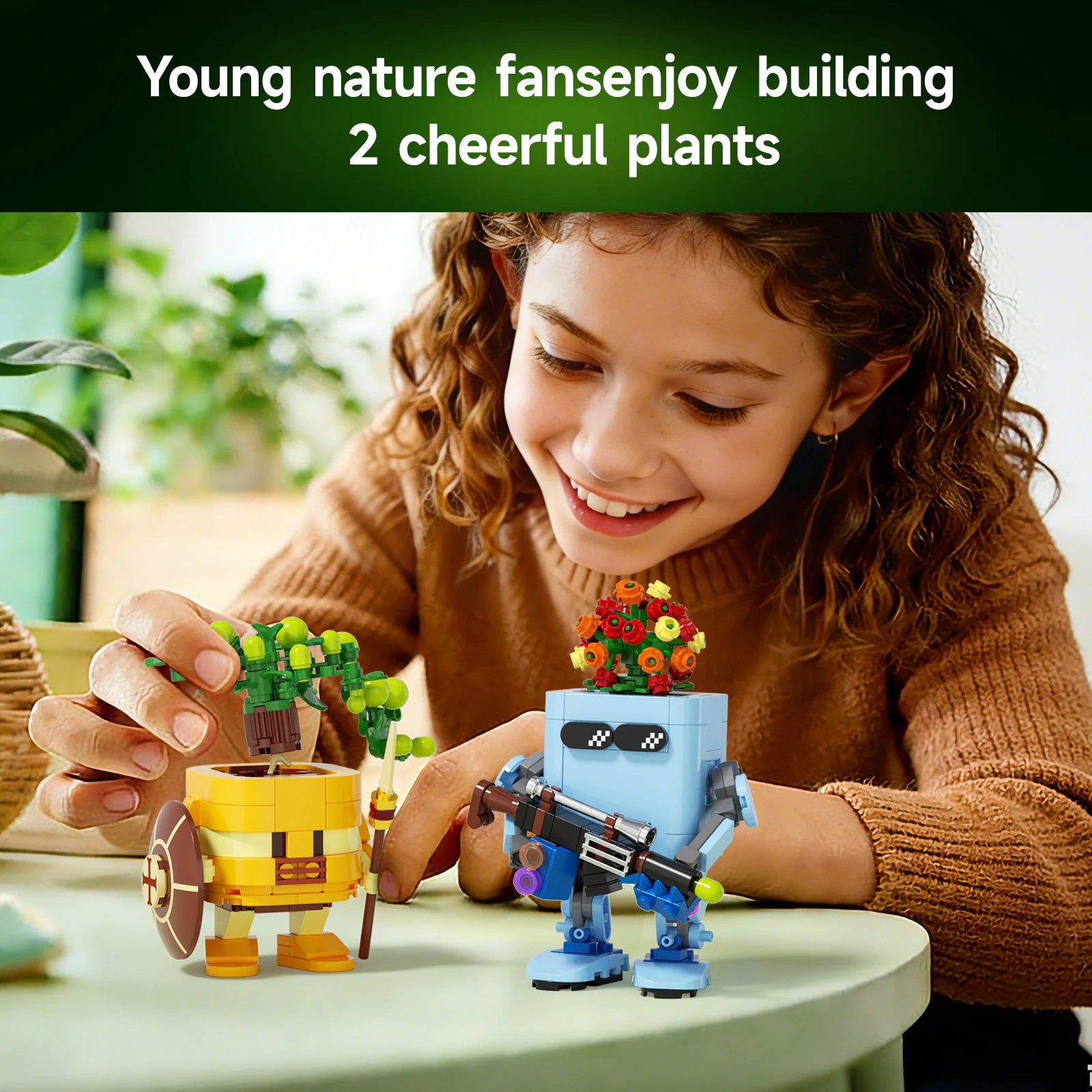 JAKI Warrior Potted Plants Building Set - image 12