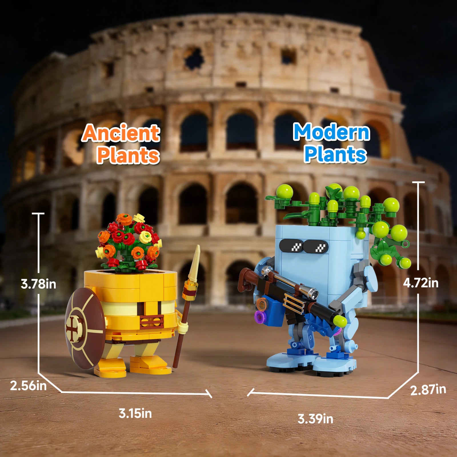JAKI Warrior Potted Plants Building Set - image 14