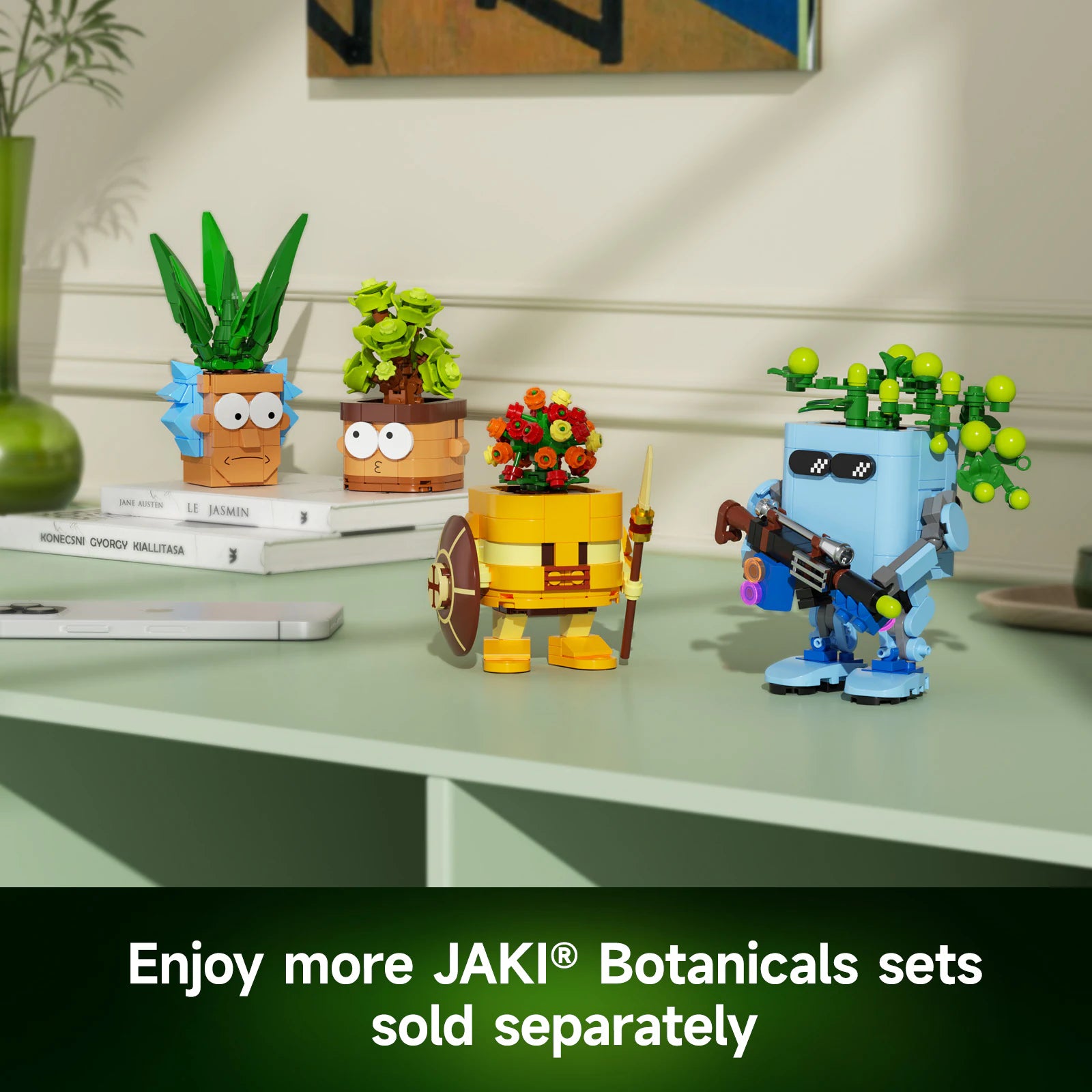 JAKI Warrior Potted Plants Building Set - image 17