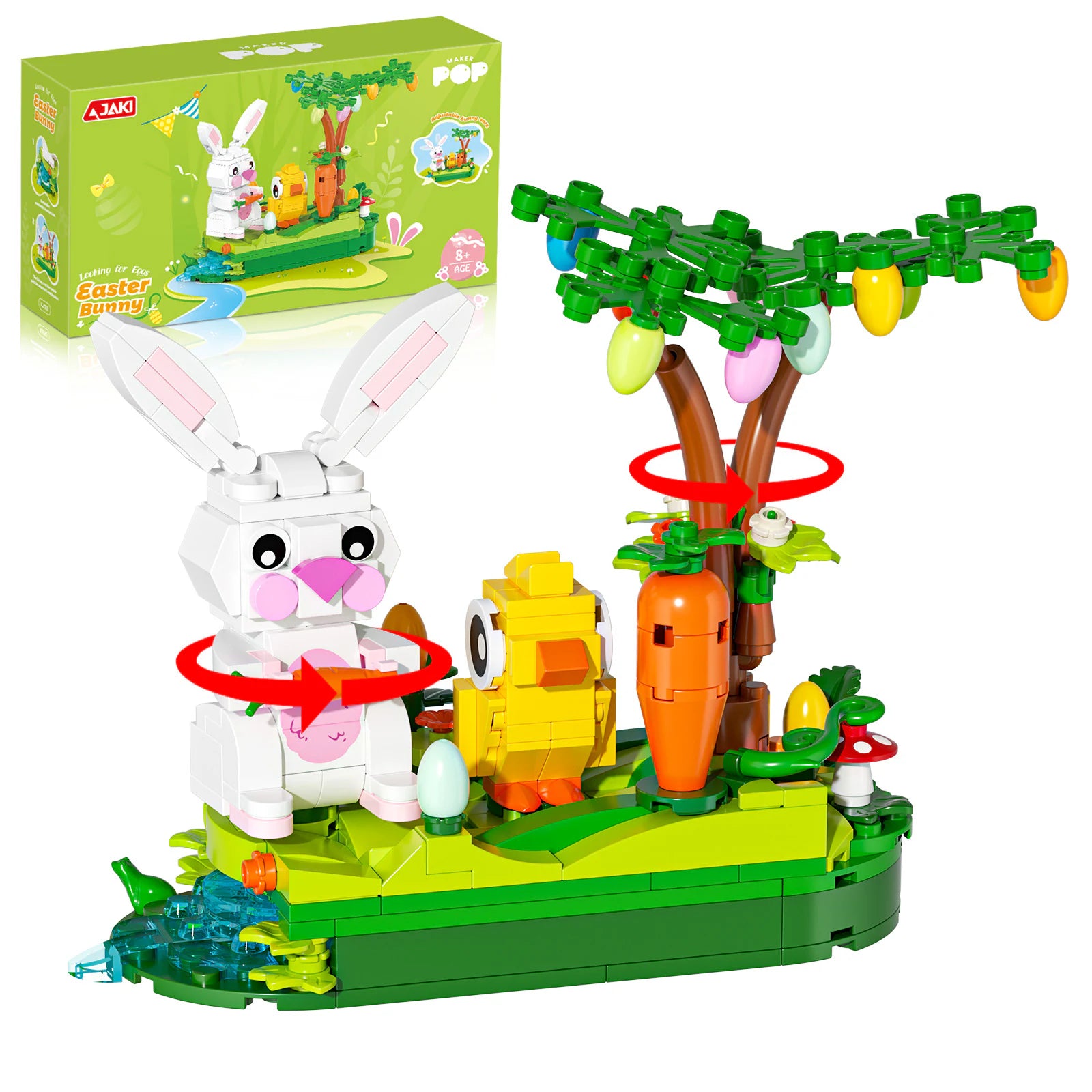 JAKI Easter Egg Hunt Bunny Building Set - image 2