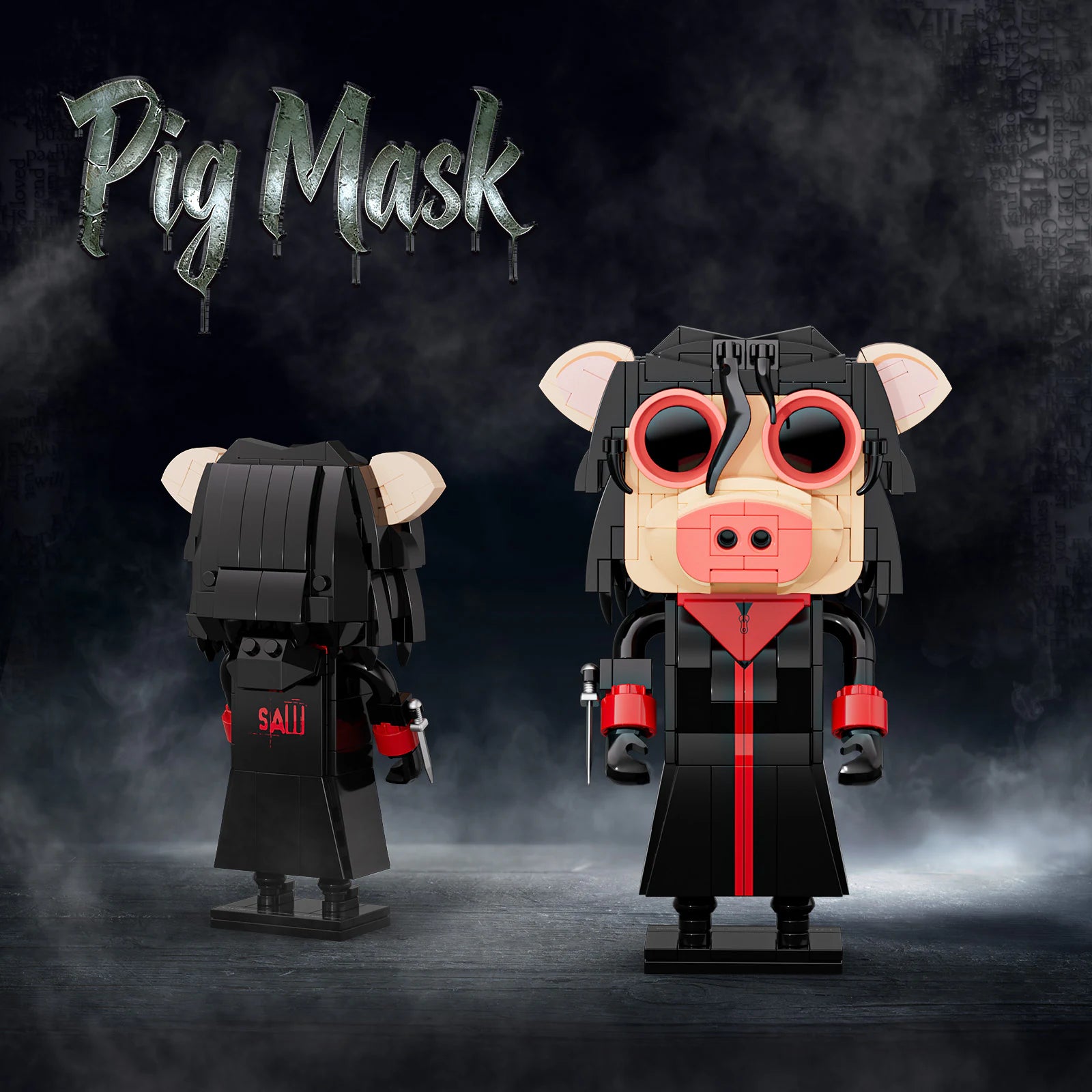 JAKI SAW Pig Mask Building Set - image 2