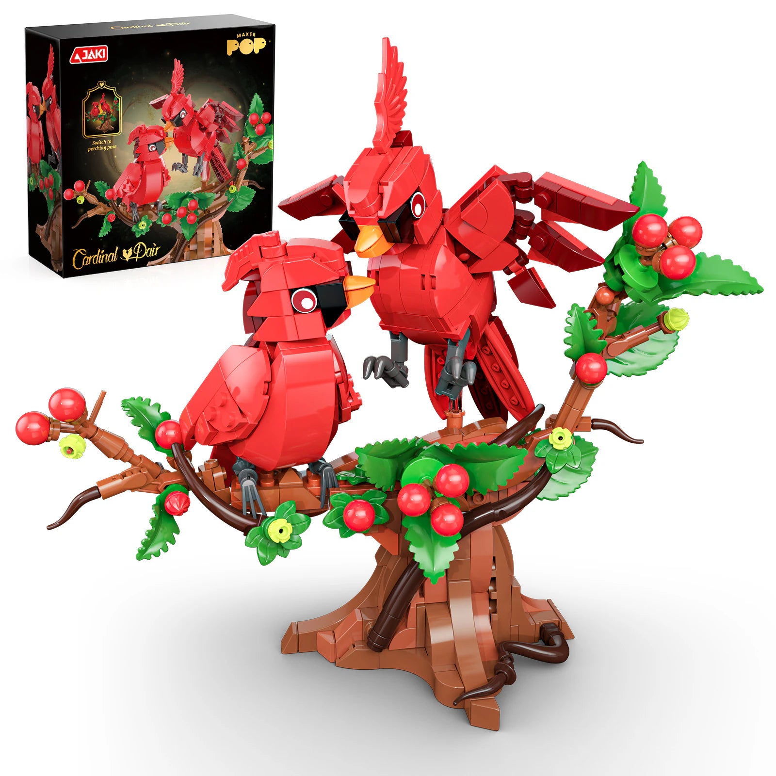 JAKI Cardinal Pair Display Building Set - image 1