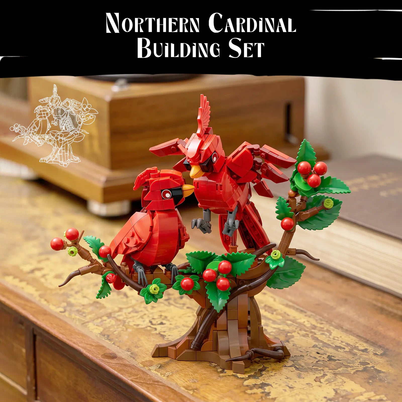JAKI Cardinal Pair Display Building Set - image 3
