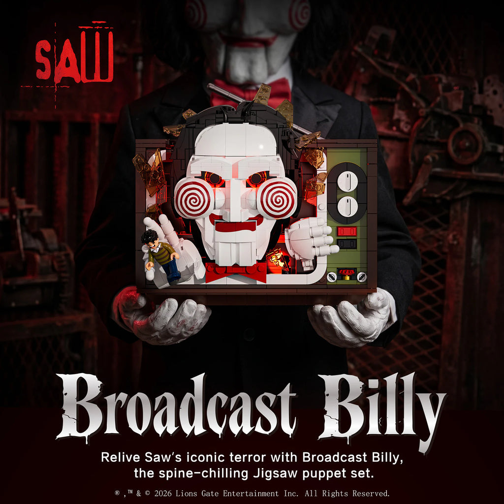 JAKI SAW Billy Television Building Set - image 2