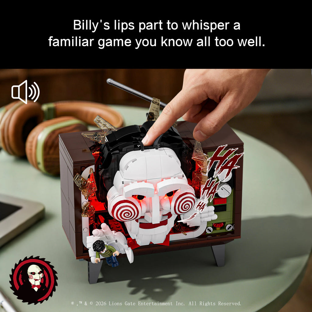 JAKI SAW Billy Television Building Set - image 5
