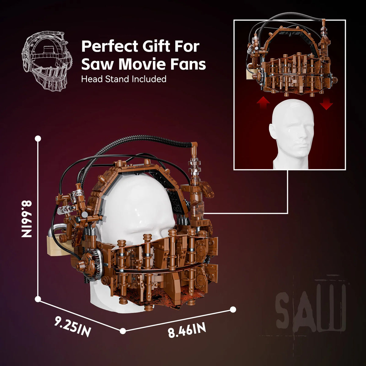 JAKI SAW Reverse Bear Trap Building Set
