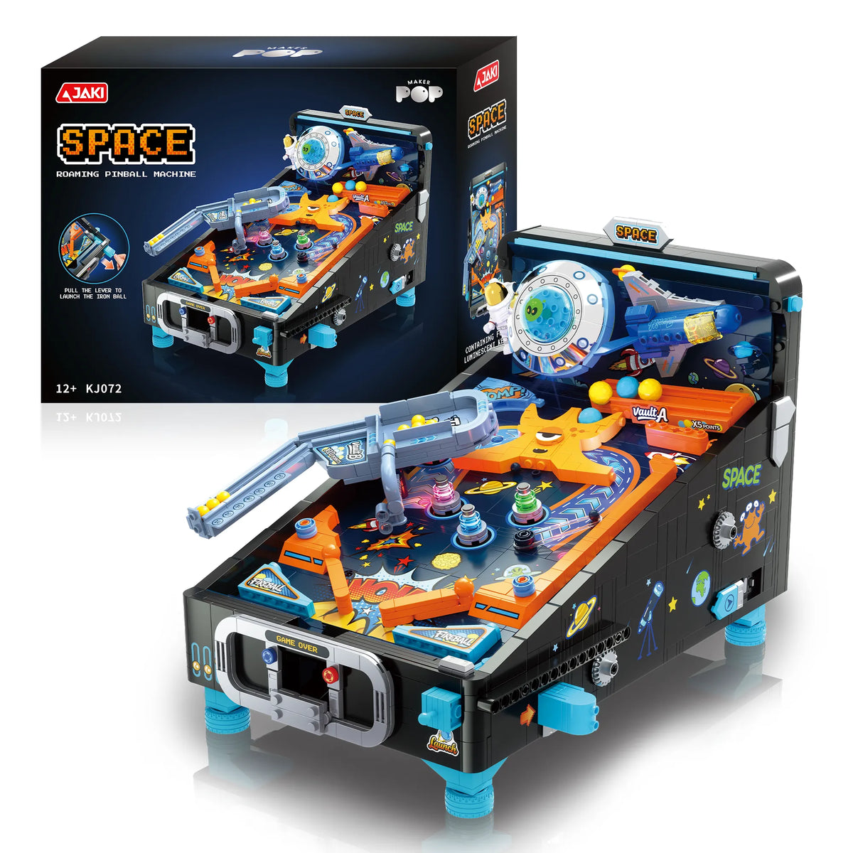 Space Pinball Machine Building Set
