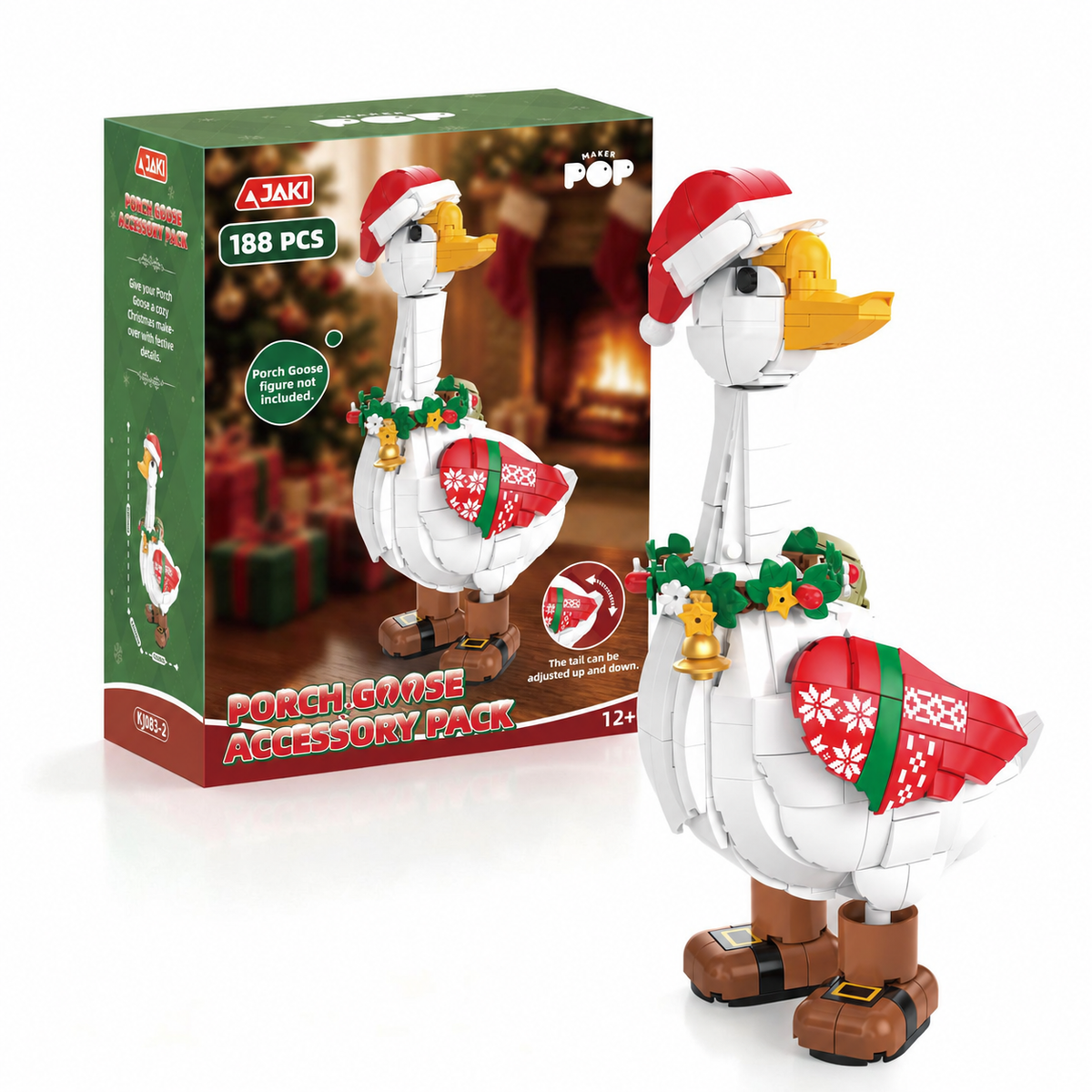 Porch Goose Christmas Accessory Pack