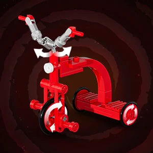 JAKI SAW Billy the Puppet design details in a display scene